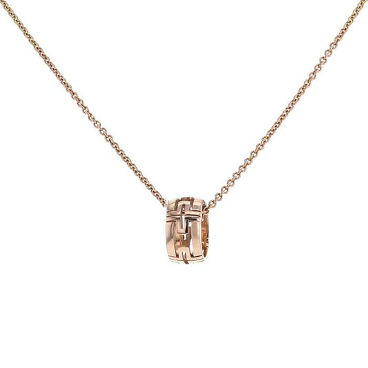 [⭐Lioran]PARENTESI NECKLACE PINK GOLD