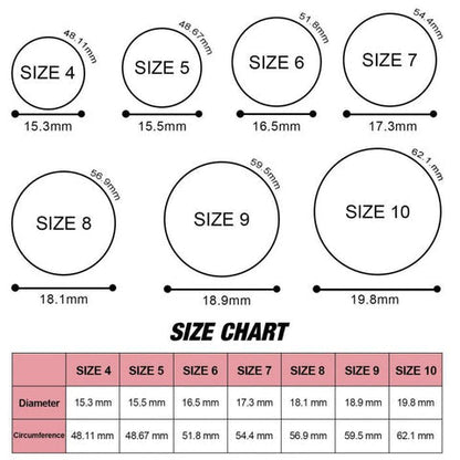 [⭐Lioran] THREE-ROW DIAMOND RING