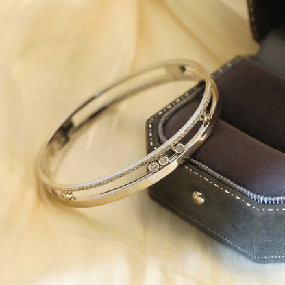 [⭐Lioran]Move Romane Diamond Bangle Bracelet