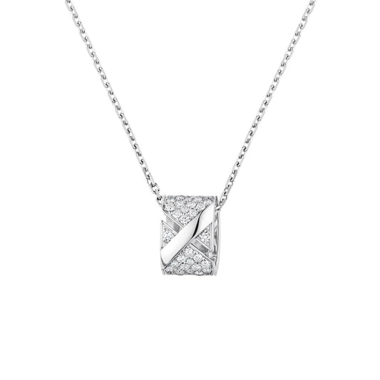 [⭐Lioran]LIENS EVIDENCE DIAMOND PAVED NECKLACE