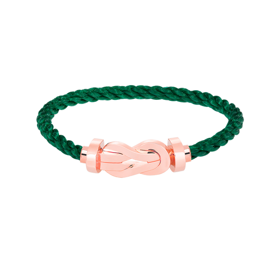[⭐Lioran]CHANCE LARGE 8 FIGURE BUCKLE NO DIAMOND BRACELET ROSE GOLD