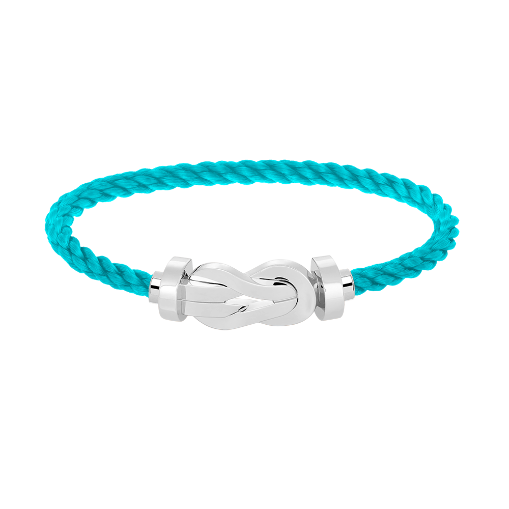 [⭐Lioran]CHANCE LARGE 8 FIGURE BUCKLE NO DIAMOND BRACELET SILVER