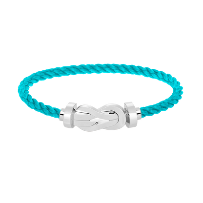 [⭐Lioran]CHANCE LARGE 8 FIGURE BUCKLE NO DIAMOND BRACELET SILVER