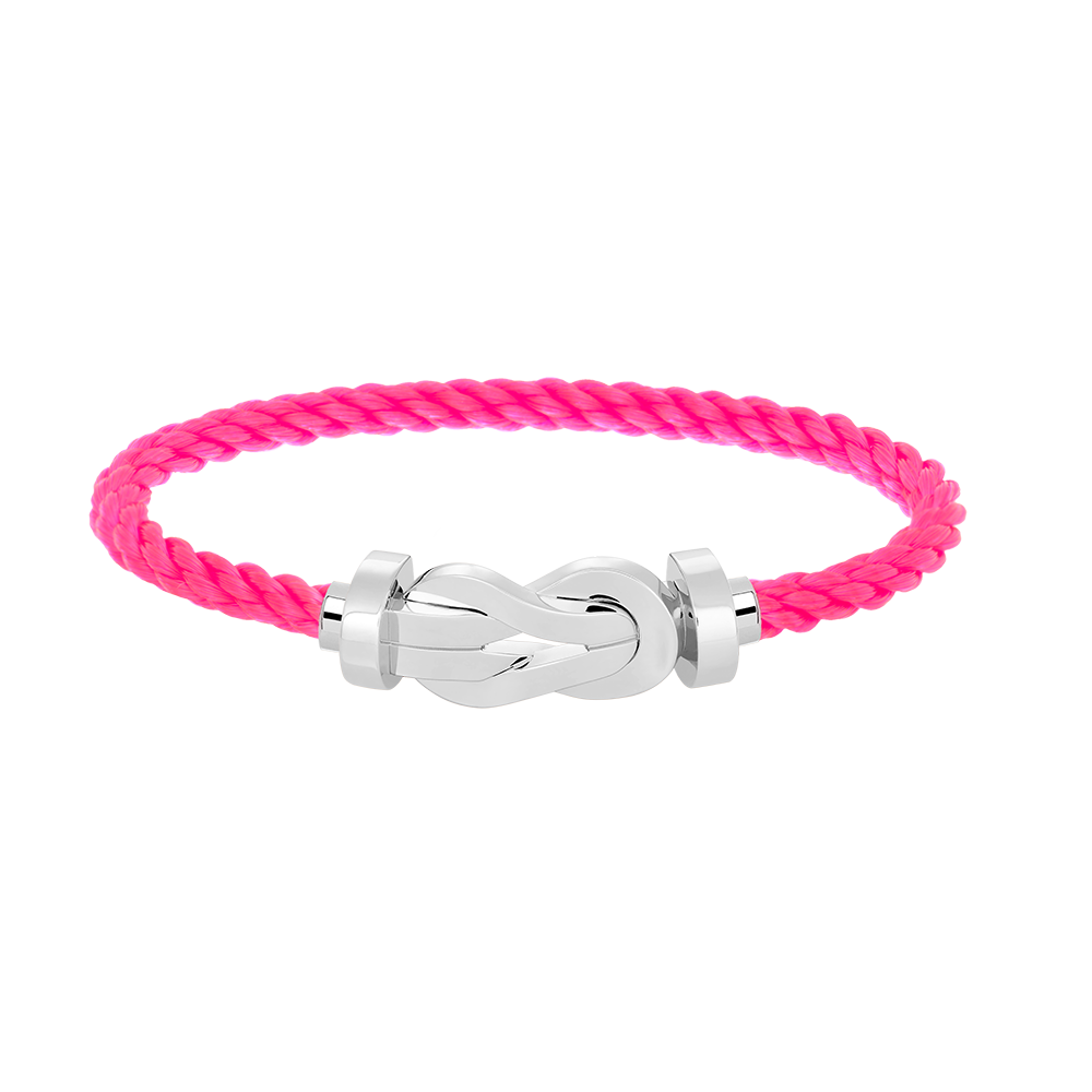 [⭐Lioran]CHANCE LARGE 8 FIGURE BUCKLE NO DIAMOND BRACELET SILVER