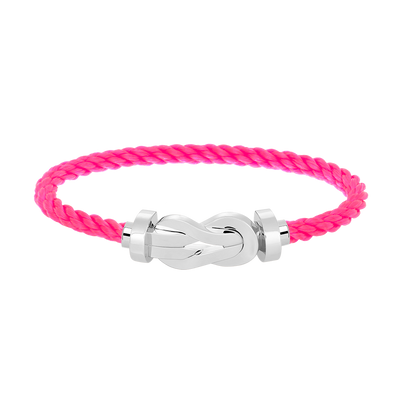 [⭐Lioran]CHANCE LARGE 8 FIGURE BUCKLE NO DIAMOND BRACELET SILVER