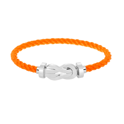 [⭐Lioran]CHANCE LARGE 8 FIGURE BUCKLE NO DIAMOND BRACELET SILVER