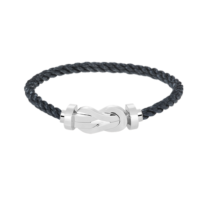[⭐Lioran]CHANCE LARGE 8 FIGURE BUCKLE NO DIAMOND BRACELET SILVER
