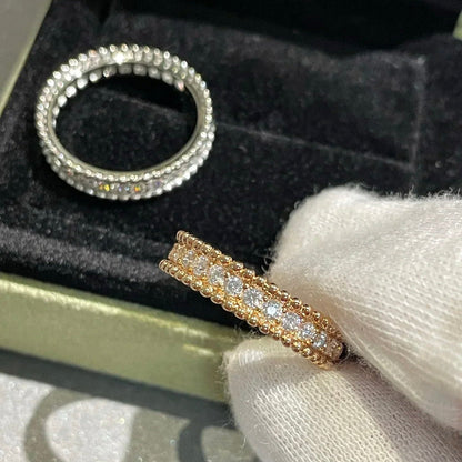 [⭐Lioran]PERLEE DIAMOND SILVER RING