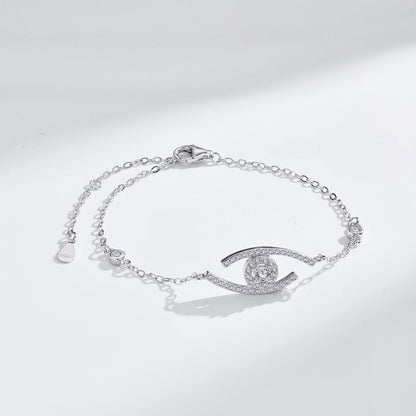 [⭐Lioran]Demo Eye Pave-Set Diamond Bracelet
