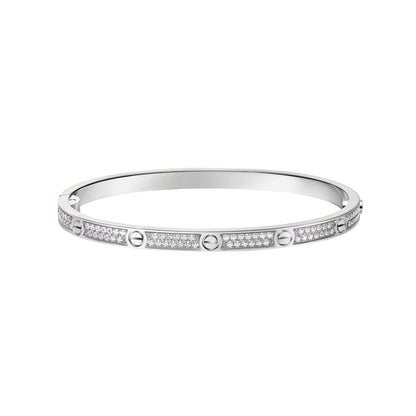 [⭐Lioran]LOVE BRACELET 3.65MM DIAMOND-PAVED