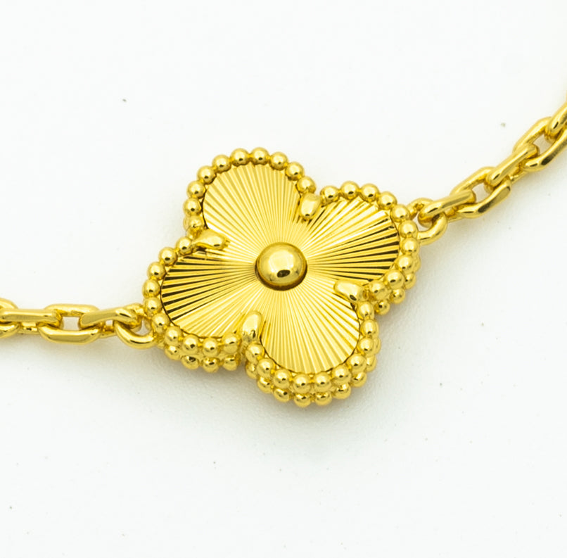 [⭐Lioran] CLOVER 5 MOTIF LASER BRACELET COLLECTION