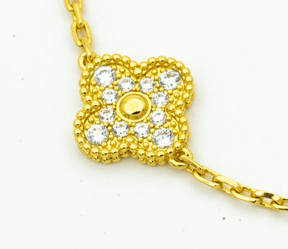 [⭐Lioran] CLOVER 5 MOTIF LASER BRACELET COLLECTION