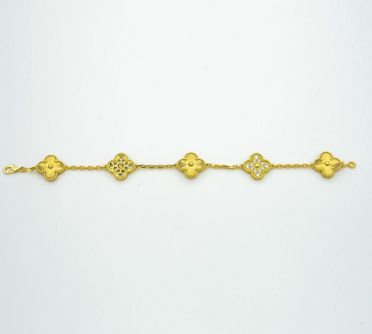 [⭐Lioran] CLOVER 5 MOTIF LASER BRACELET COLLECTION
