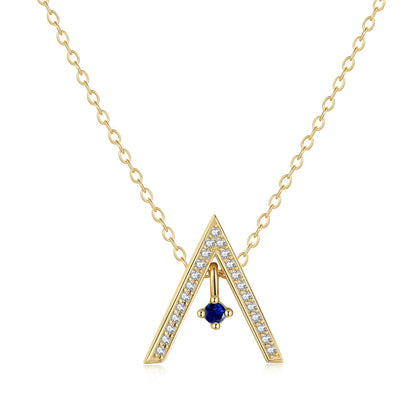 [⭐Lioran Jewelry]⭐Lioranling "A" Shape Necklace