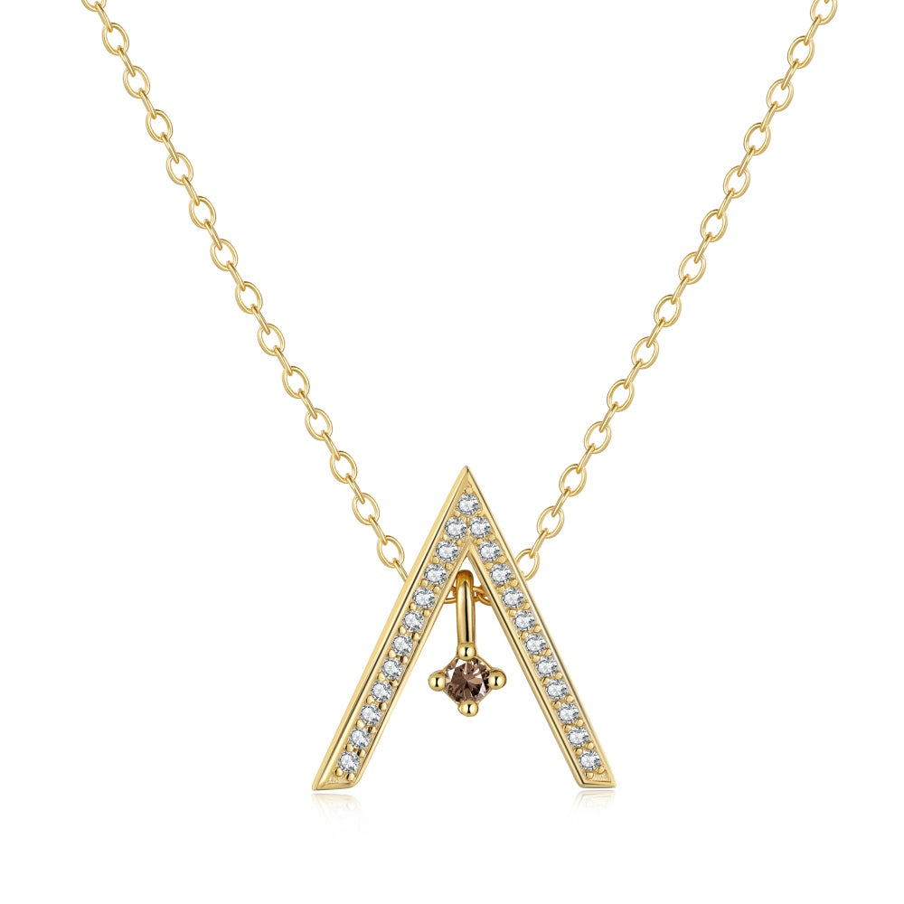 [⭐Lioran Jewelry]⭐Lioranling "A" Shape Necklace