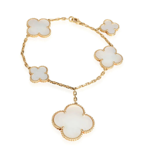 [⭐Lioran]MAGIC CLOVER MOP GOLD BRACELET 5 MOTIFS