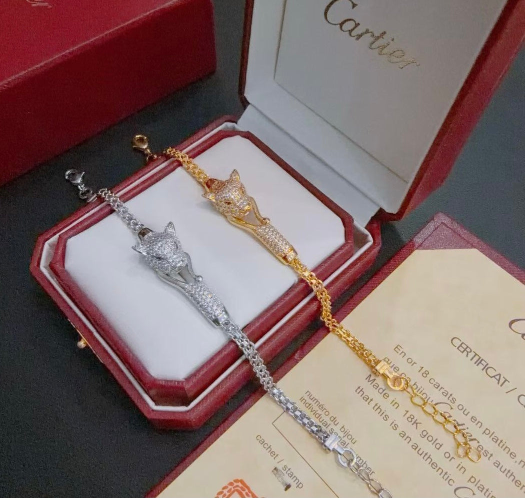 [⭐Lioran Jewelry] PANTHERE  BRACELET DIAMONDS