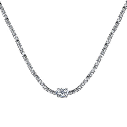 [⭐Lioran Jewelry]1.0 Carat Shining Oval Cut Necklace