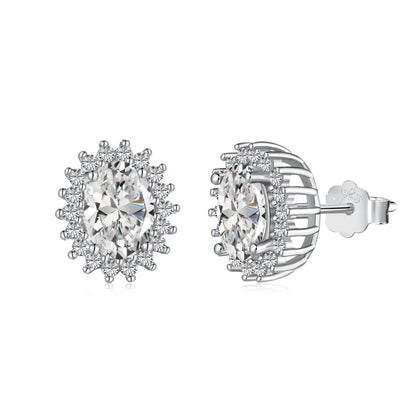[⭐Lioran Jewelry]Delicate Radiant Oval Cut Daily Earrings
