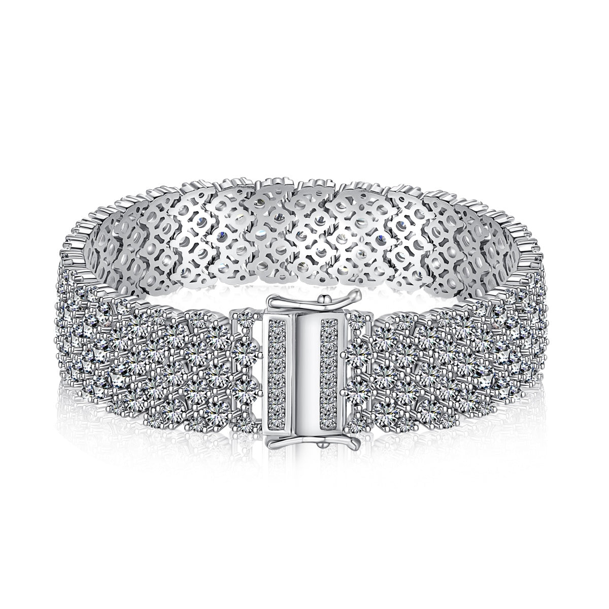 [⭐Lioran Jewelry]Ornate Elegant Round Cut Party Bracelet
