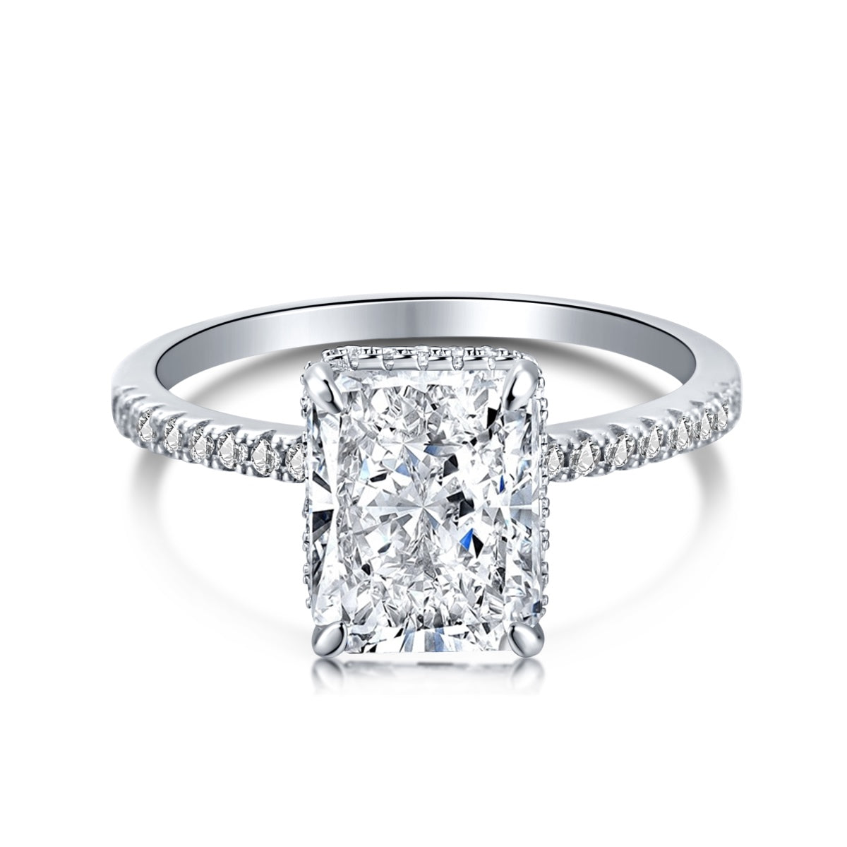 [⭐Lioran Jewelry]4.0 Carat Luxurious Engagement Ring