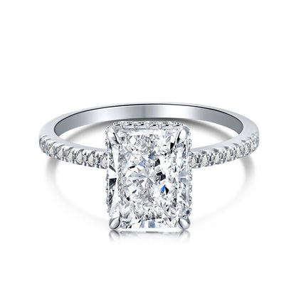[⭐Lioran Jewelry]4.0 Carat Luxurious Engagement Ring