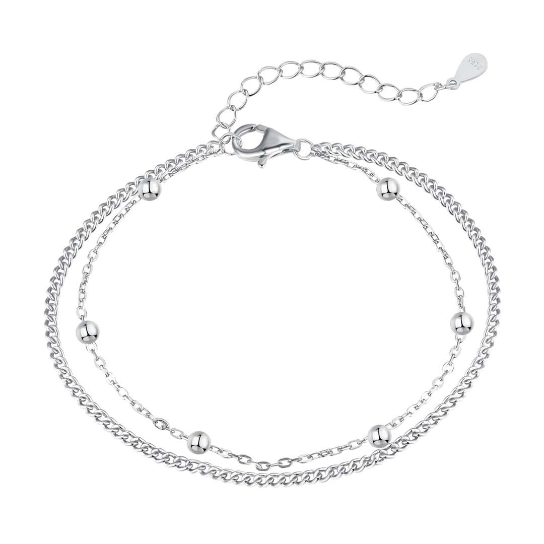 [⭐Lioran Jewelry]Delicate Bead Double Layer Bracelet
