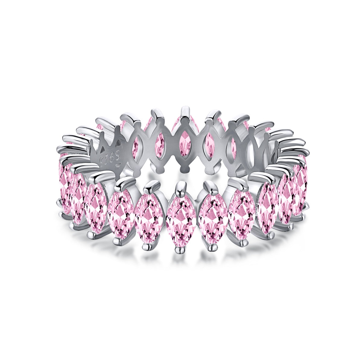 [⭐Lioran Jewelry]Gorgeous Marquise Cut Tennis Ring