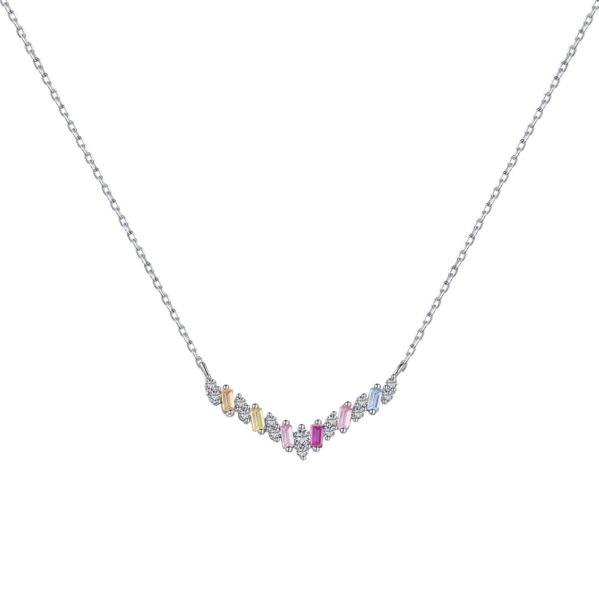 [⭐Lioran Jewelry]Dazzling Rainbow Necklace