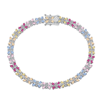 [⭐Lioran Jewelry]Radiant Colorful Emerald Cut Party Bracelet