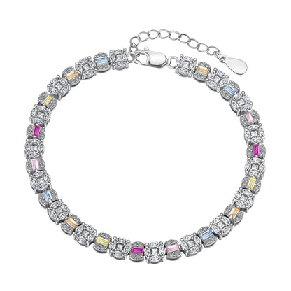 [⭐Lioran Jewelry]Dazzling Radiant Multi Cut Daily Bracelet
