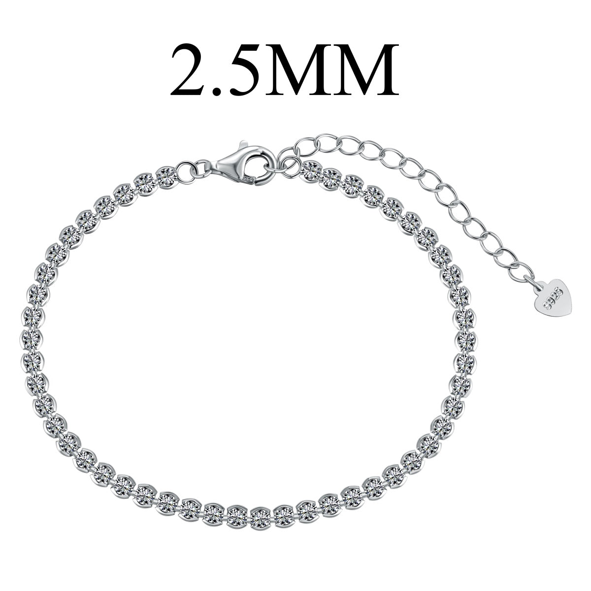 [⭐Lioran Jewelry]Dazzling ⭐Lioranling Round Cut Daily Bracelet