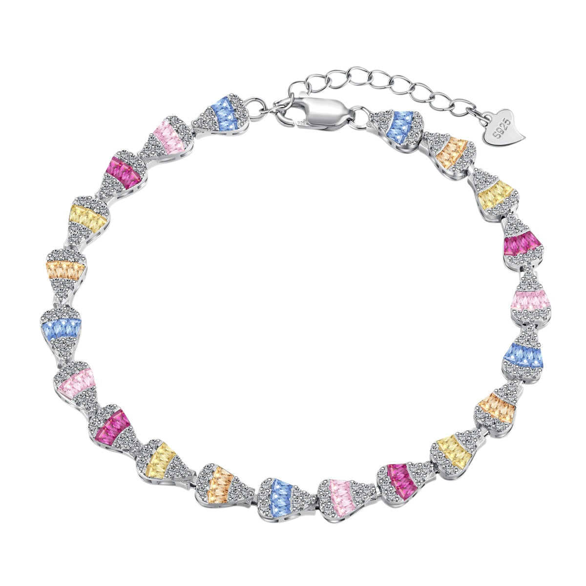 [⭐Lioran Jewelry]Radiant Water Drop Shape Daily Bracelet