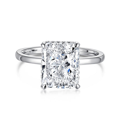 [⭐Lioran Jewelry]4.0 Carat Ornate Enchanting Radiand Cut Banquet Ring