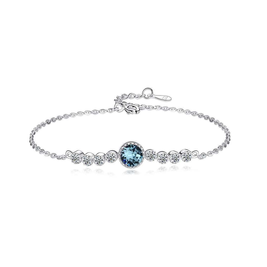 [⭐Lioran Jewelry]Luxurious Heart Of The Ocean Bracelet