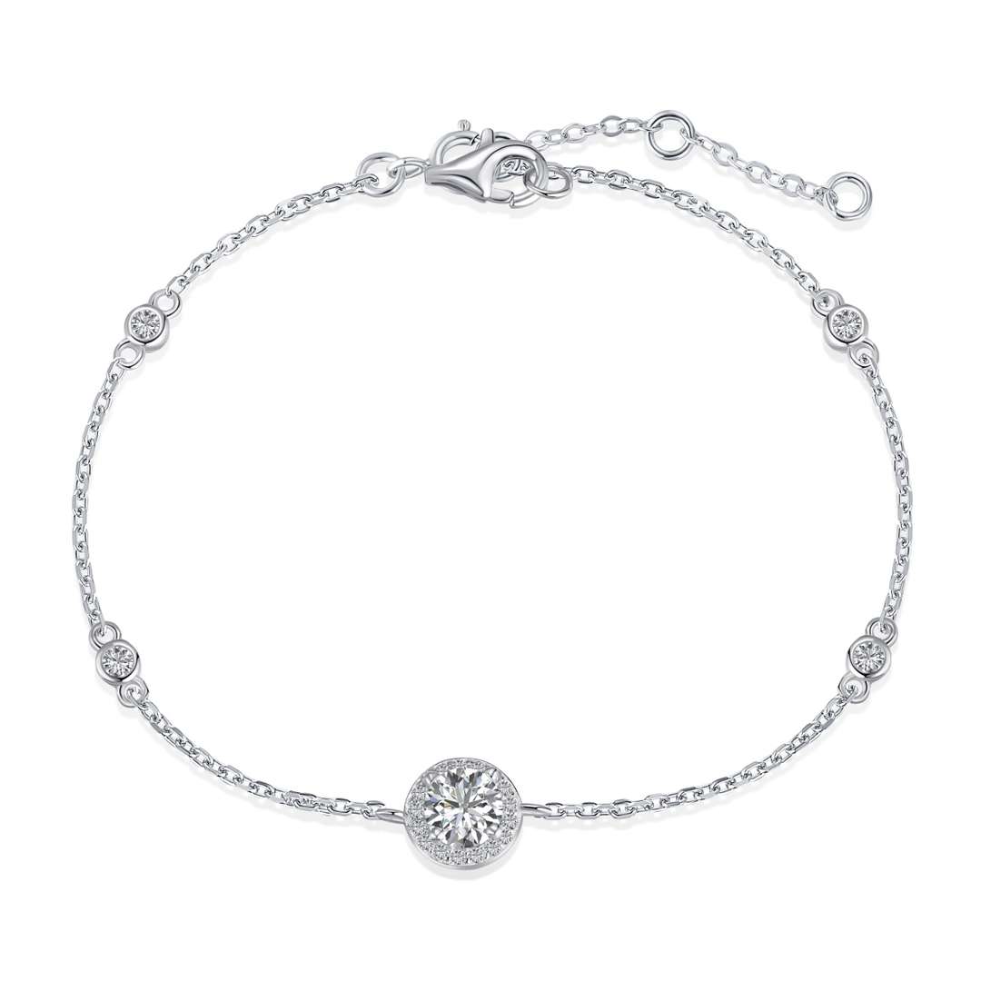 [⭐Lioran Jewelry]Dazzling Round Cut Shape Bracelet