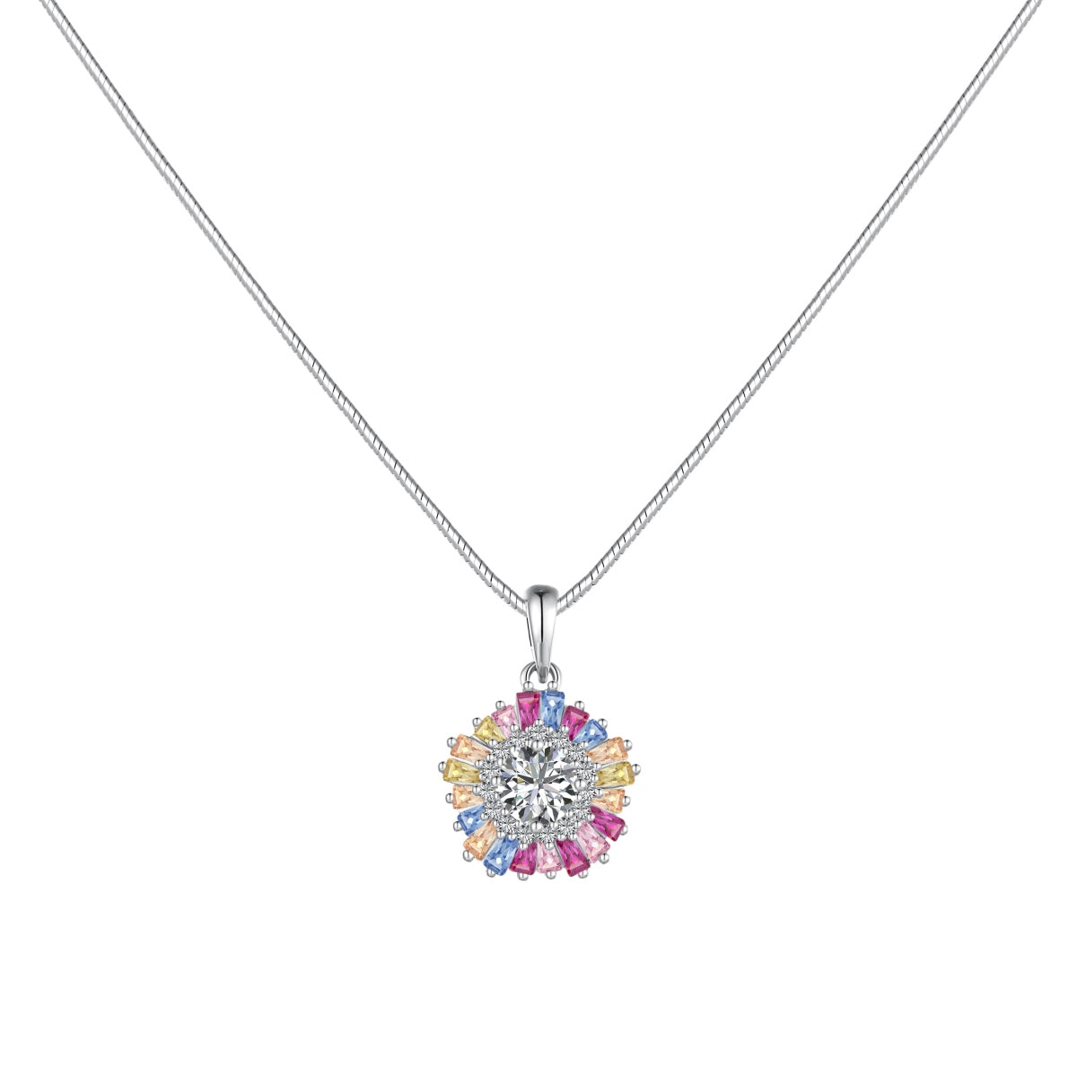 [⭐Lioran Jewelry]Charming Flower Colorful Necklace