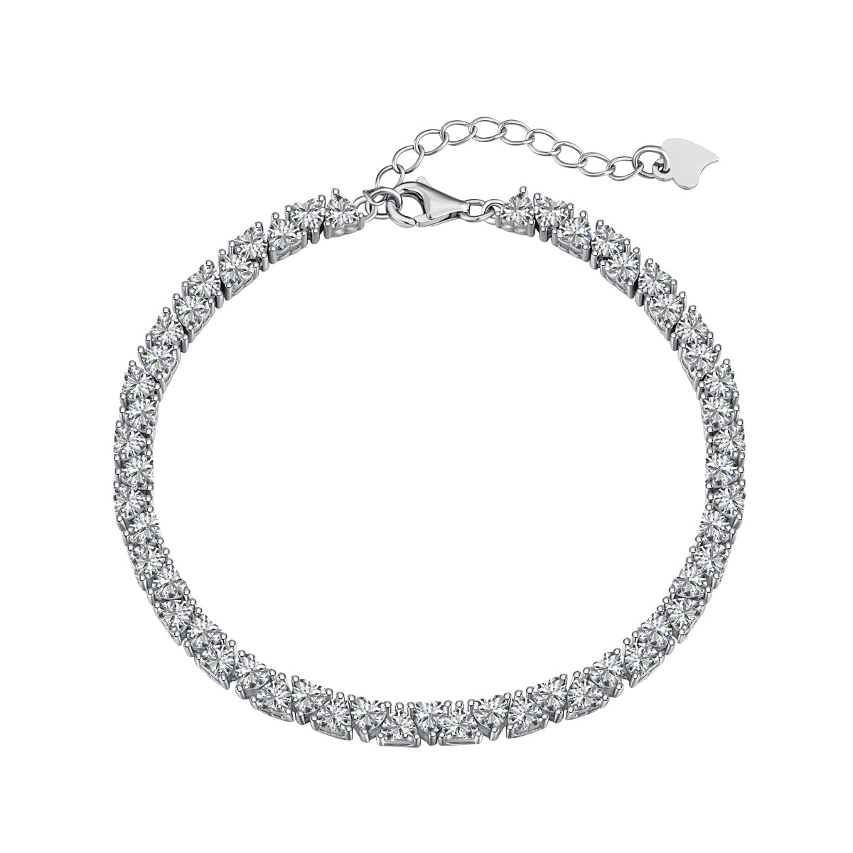 [⭐Lioran Jewelry]Dazzling Romantic Heart Shape Lover Bracelet