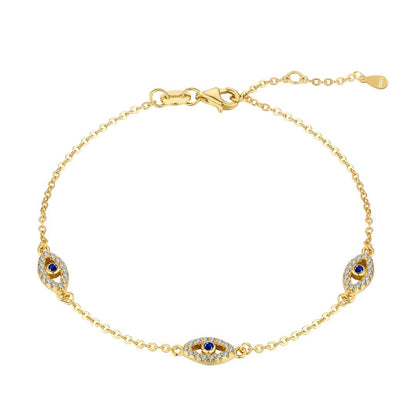 [⭐Lioran Jewelry]Evil Eye Shape Pendent Necklace