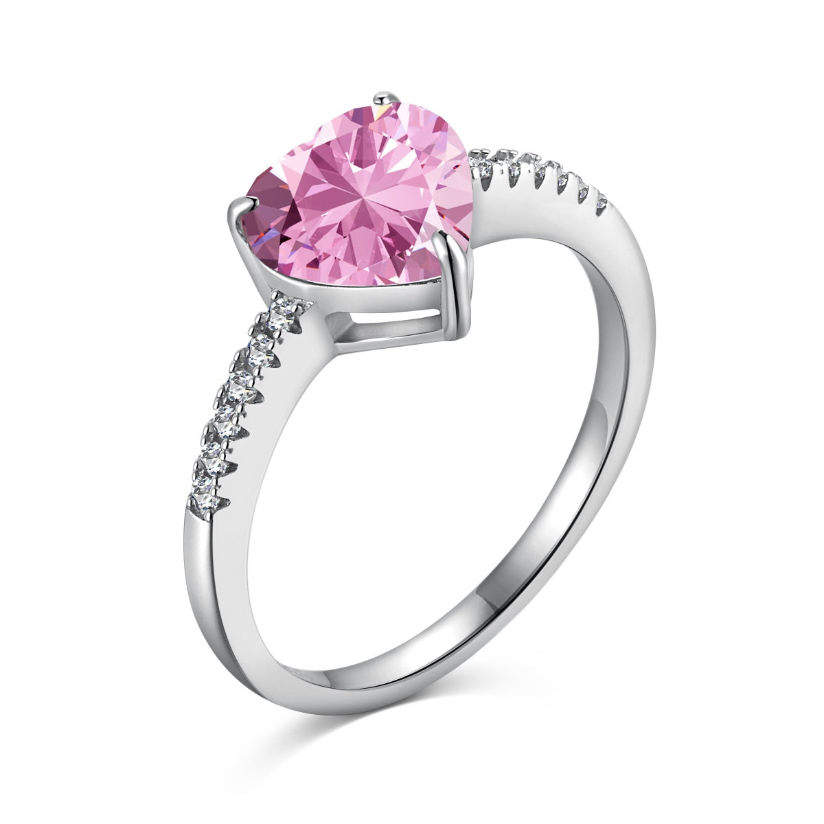 [⭐Lioran Jewelry]2.0 Carat Dazzling Lustrous Heart Cut Lover Ring