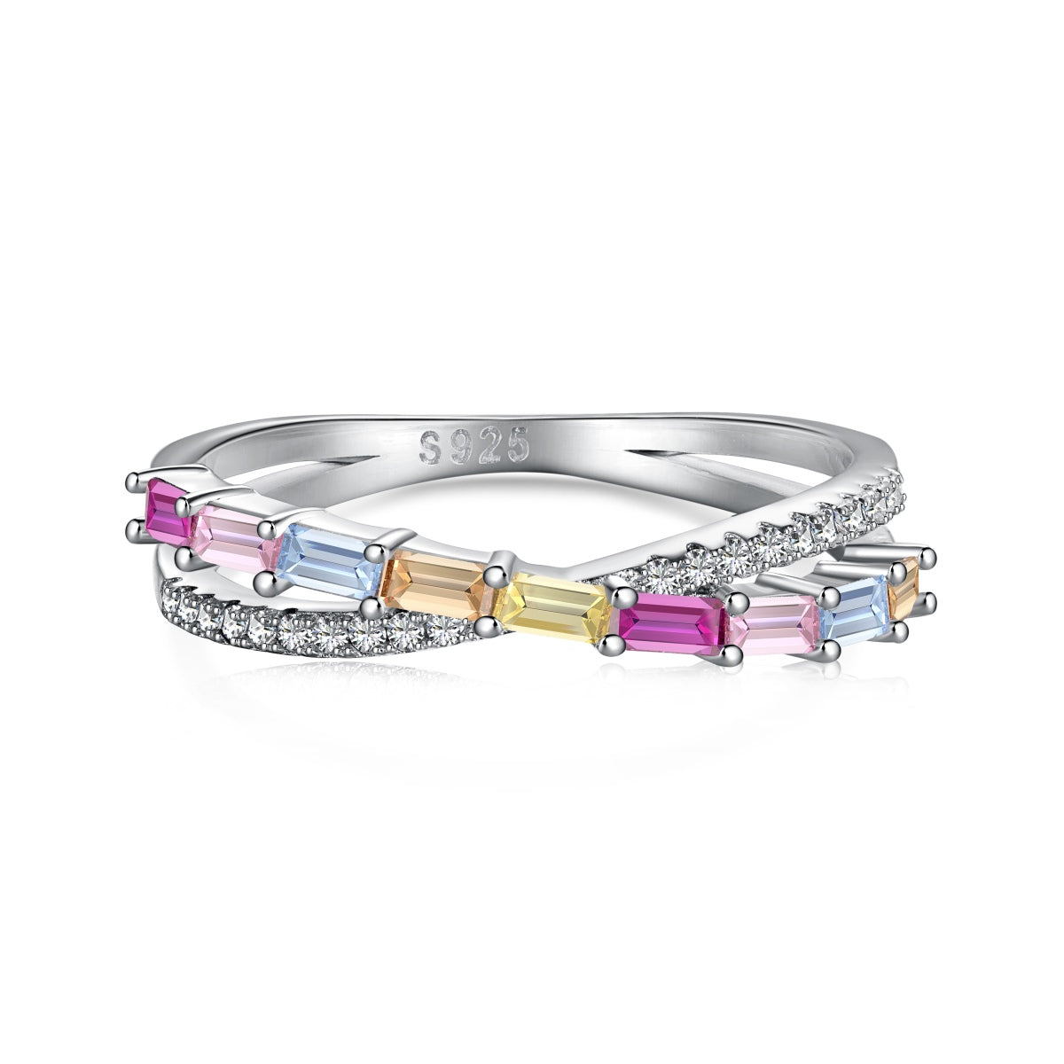 [⭐Lioran Jewelry]Energetic Elegant Radiant Cut Party Ring