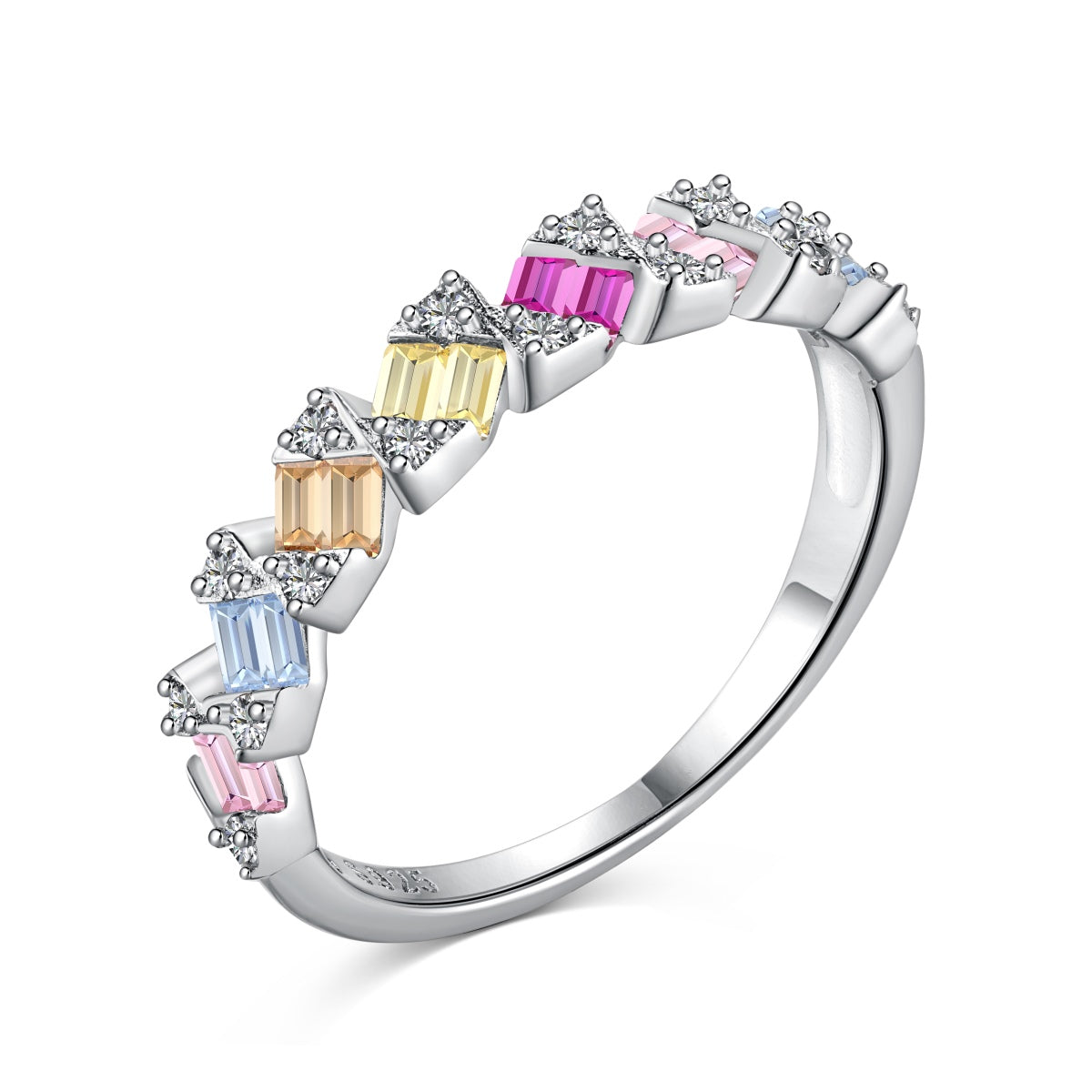 [⭐Lioran Jewelry]Delicate Vibrant Emerald Cut Daily Ring