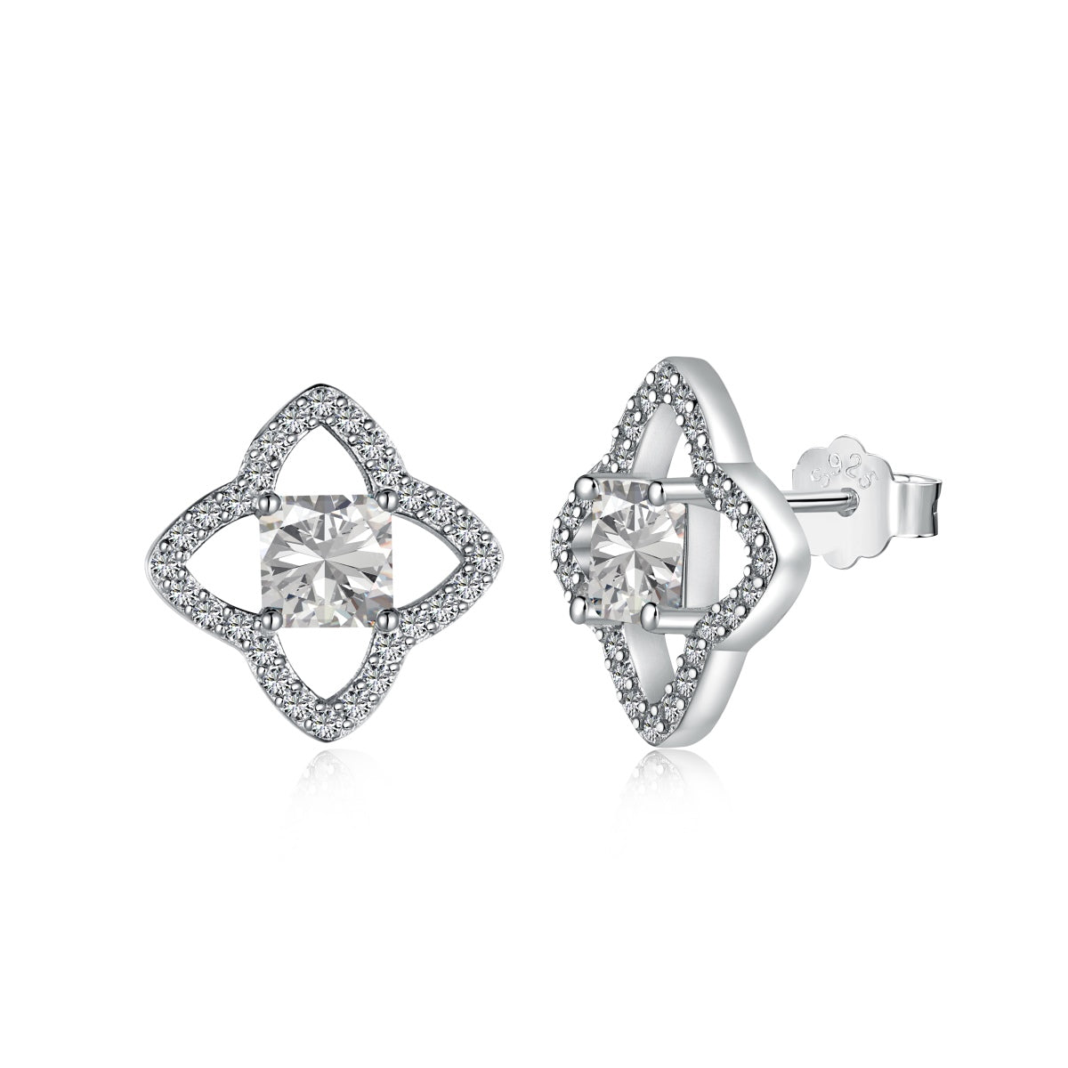 [⭐Lioran Jewelry]Elegant Star Shape Princess Cut Daily Earrings