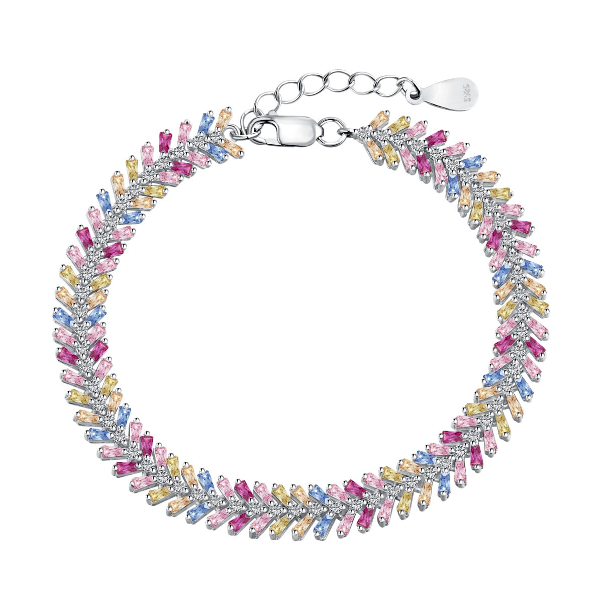 [⭐Lioran Jewelry]Dainty Radiant Emerald Cut Daily Bracelet