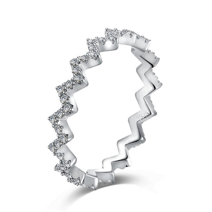 [⭐Lioran Jewelry]Delicate Enchanting Wave Shape Daily Ring