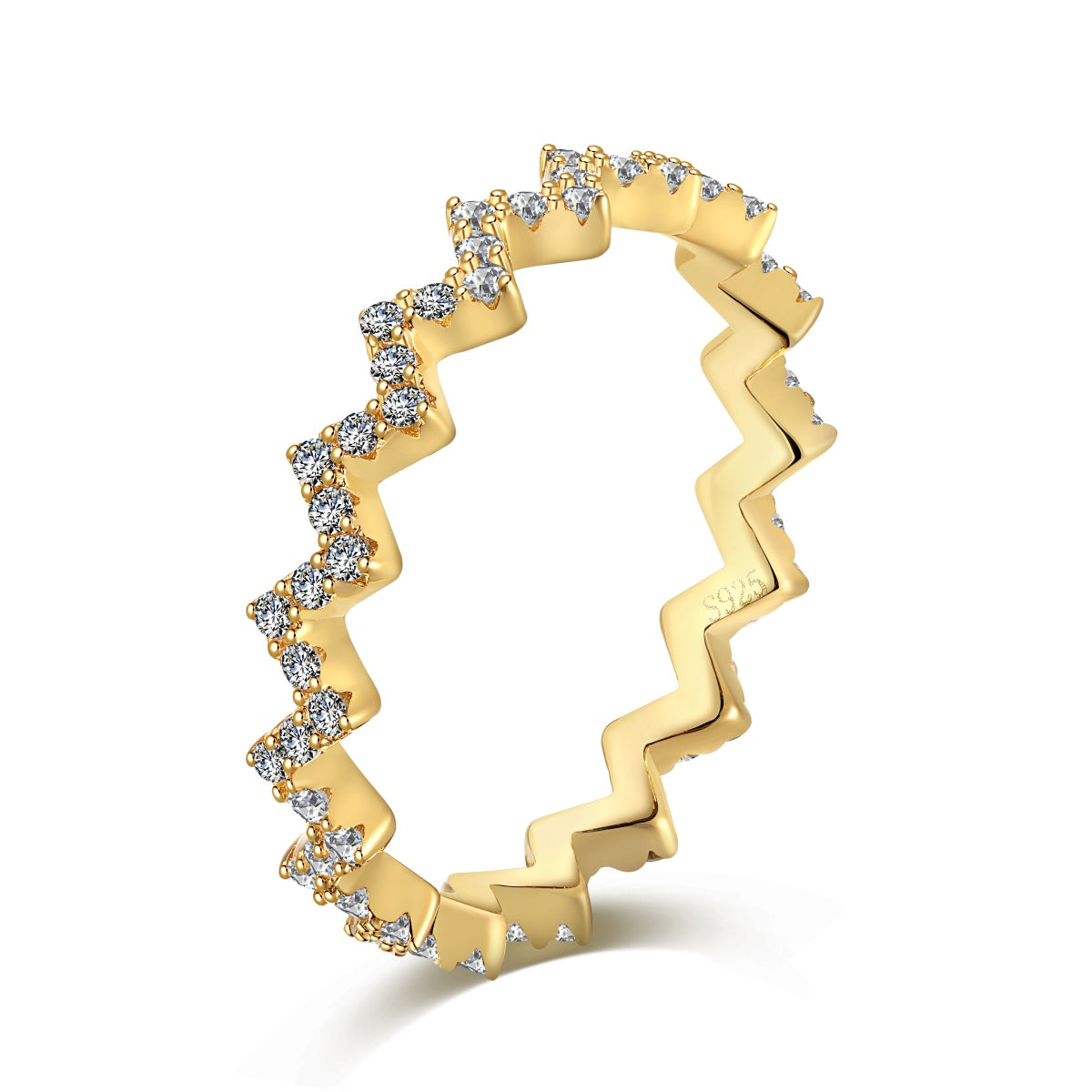 [⭐Lioran Jewelry]Delicate Enchanting Wave Shape Daily Ring
