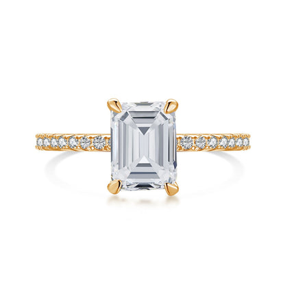 [⭐Lioran Jewelry]2.0 Carat Scintillating Ornate Radiant Cut Party Ring