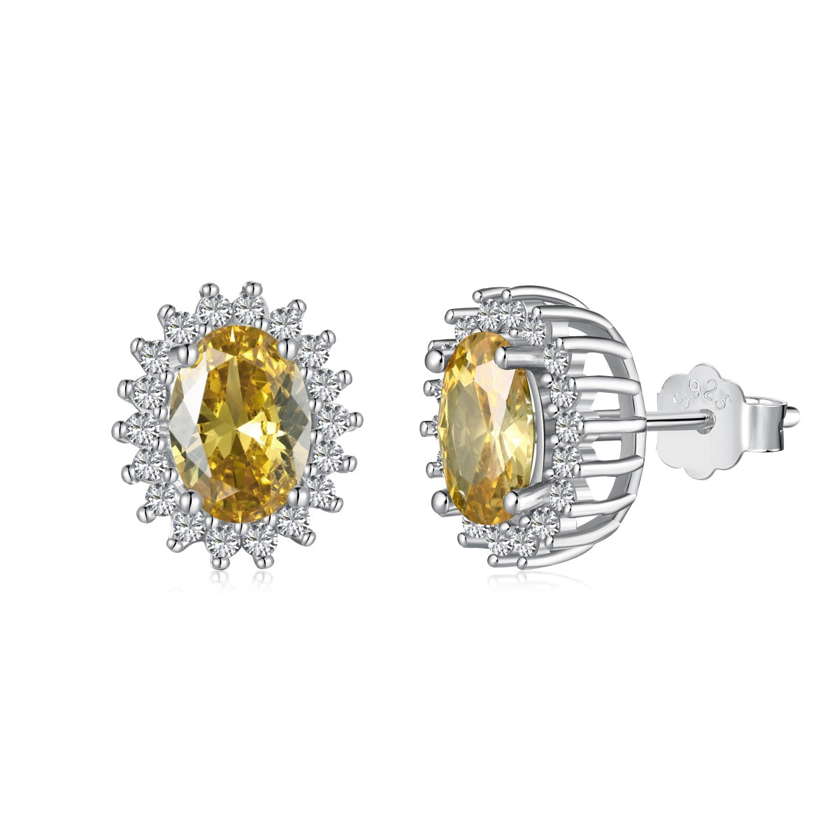 [⭐Lioran Jewelry]Delicate Radiant Oval Cut Daily Earrings