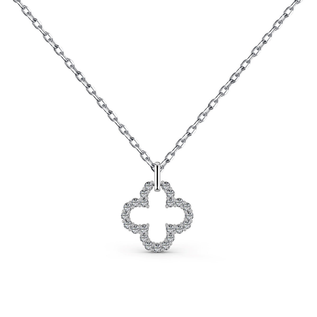 [⭐Lioran Jewelry]Four-Leaf Clover Hollow Design Exquisite Necklace
