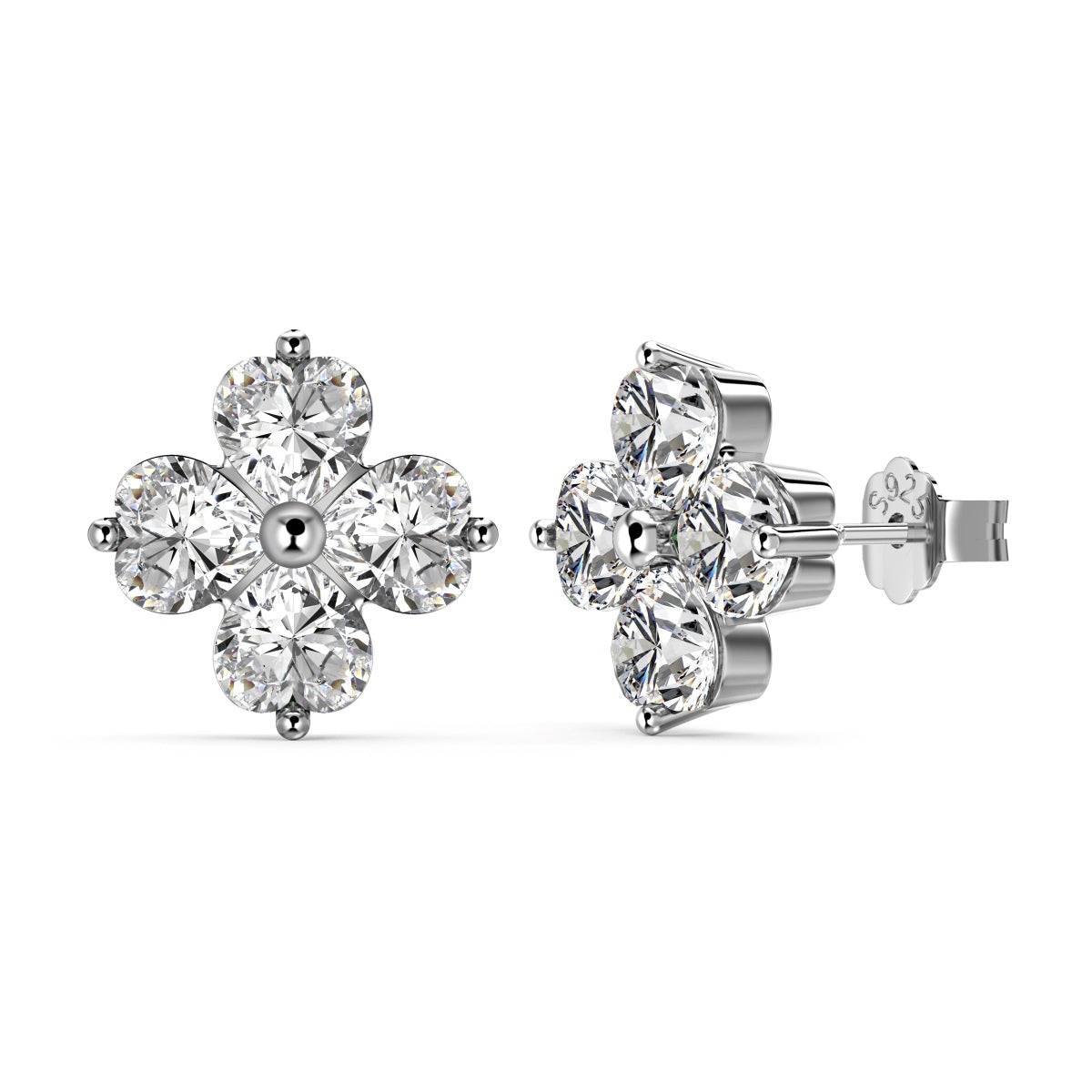 [⭐Lioran Jewelry]Four-Leaf Clover Ball Earrings